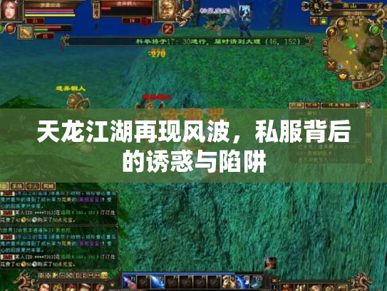 天龙江湖再现风波，私服背后的诱惑与陷阱