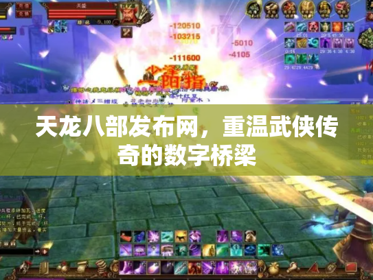 天龙八部发布网，重温武侠传奇的数字桥梁