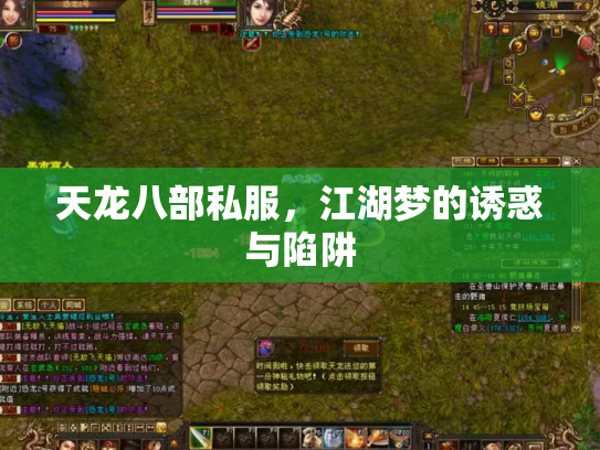 天龙八部私服，江湖梦的诱惑与陷阱