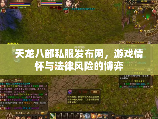 天龙八部私服发布网，游戏情怀与法律风险的博弈
