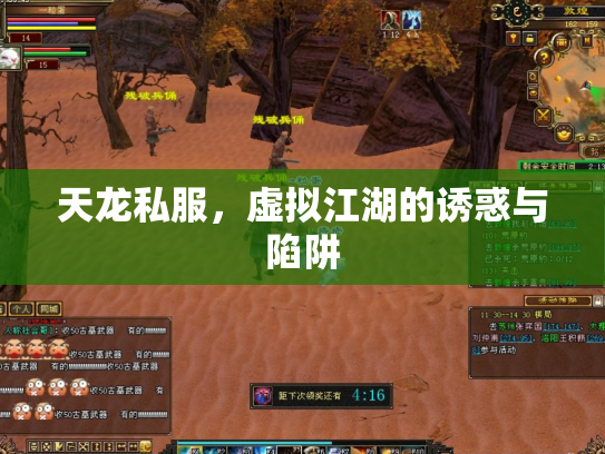 天龙私服，虚拟江湖的诱惑与陷阱