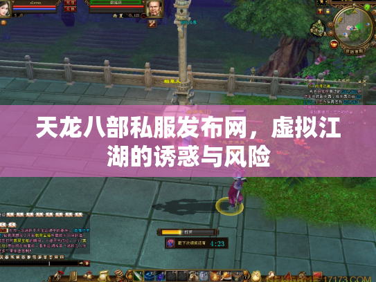 天龙八部私服发布网，虚拟江湖的诱惑与风险