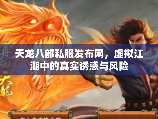天龙八部私服发布网，虚拟江湖中的真实诱惑与风险