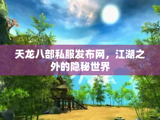 天龙八部私服发布网，江湖之外的隐秘世界