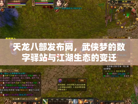 天龙八部发布网，武侠梦的数字驿站与江湖生态的变迁