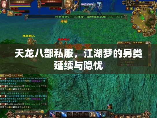 天龙八部私服，江湖梦的另类延续与隐忧