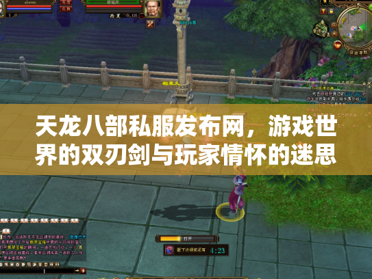 天龙八部私服发布网，游戏世界的双刃剑与玩家情怀的迷思