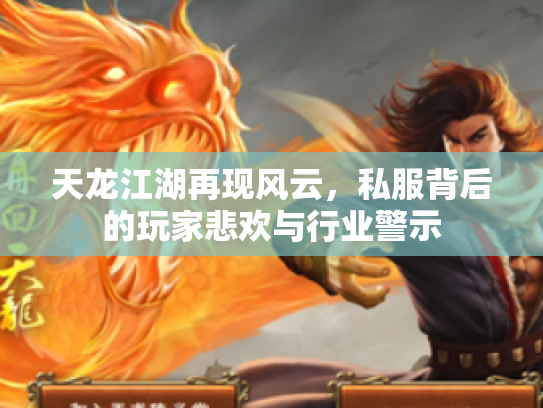 天龙江湖再现风云，私服背后的玩家悲欢与行业警示