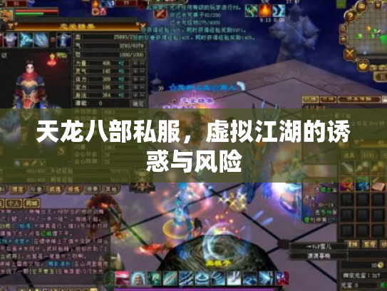 天龙八部私服，虚拟江湖的诱惑与风险
