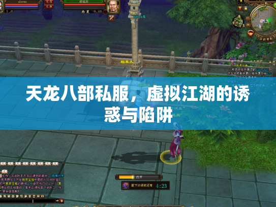 天龙八部私服，虚拟江湖的诱惑与陷阱