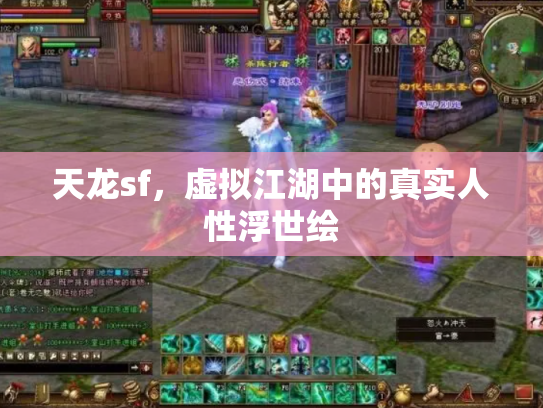 天龙sf，虚拟江湖中的真实人性浮世绘