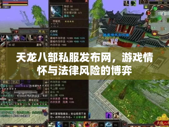 天龙八部私服发布网，游戏情怀与法律风险的博弈