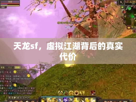 天龙sf，虚拟江湖背后的真实代价