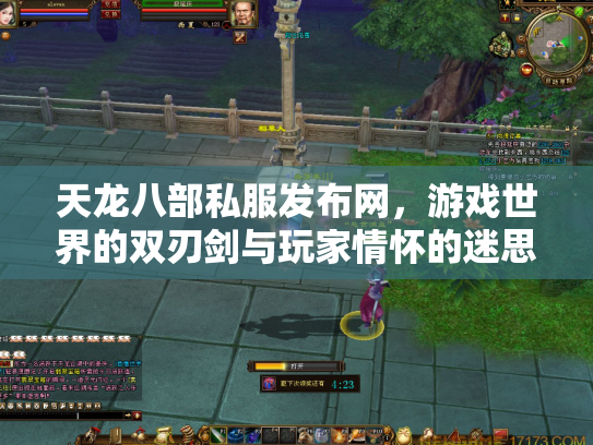天龙八部私服发布网，游戏世界的双刃剑与玩家情怀的迷思