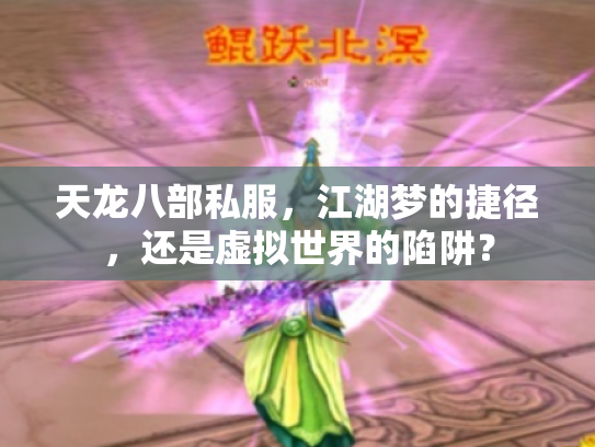 天龙八部私服，江湖梦的捷径，还是虚拟世界的陷阱？