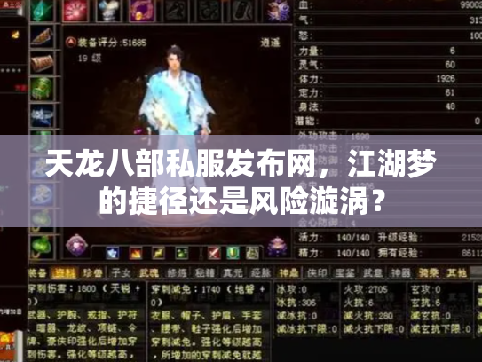 天龙八部私服发布网，江湖梦的捷径还是风险漩涡？
