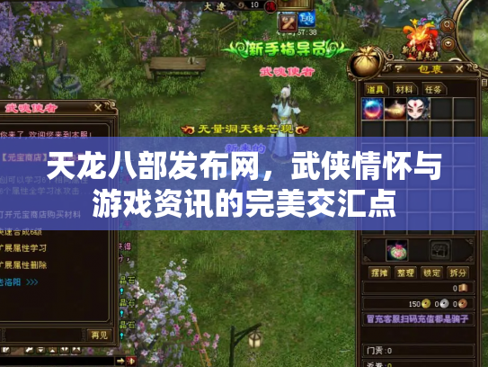 天龙八部发布网，武侠情怀与游戏资讯的完美交汇点