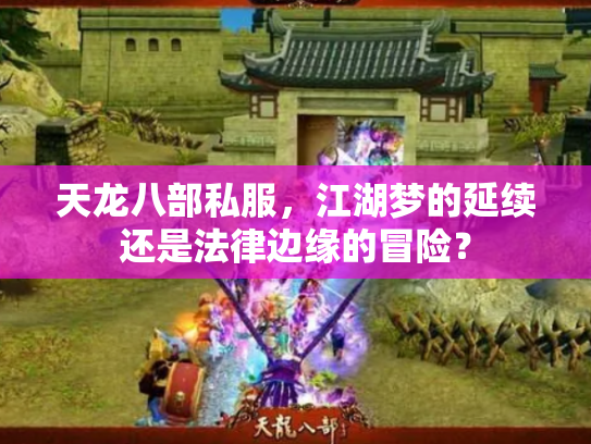 天龙八部私服，江湖梦的延续还是法律边缘的冒险？