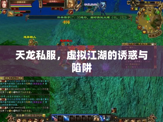 天龙私服，虚拟江湖的诱惑与陷阱