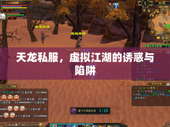 天龙私服，虚拟江湖的诱惑与陷阱