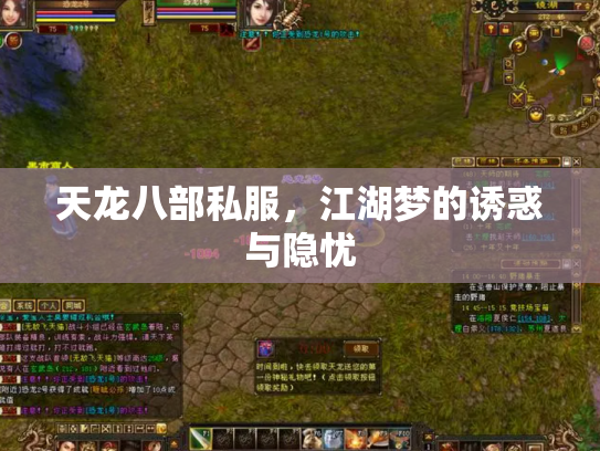 天龙八部私服，江湖梦的诱惑与隐忧