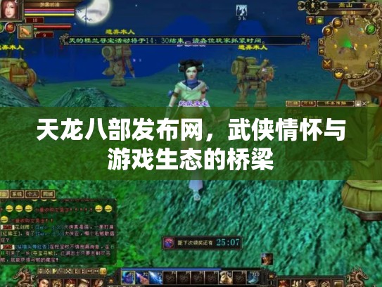 天龙八部发布网，武侠情怀与游戏生态的桥梁