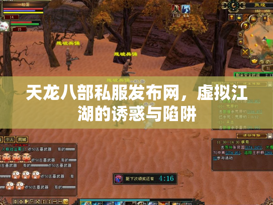 天龙八部私服发布网，虚拟江湖的诱惑与陷阱