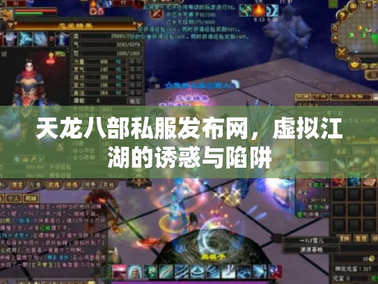 天龙八部私服发布网，虚拟江湖的诱惑与陷阱