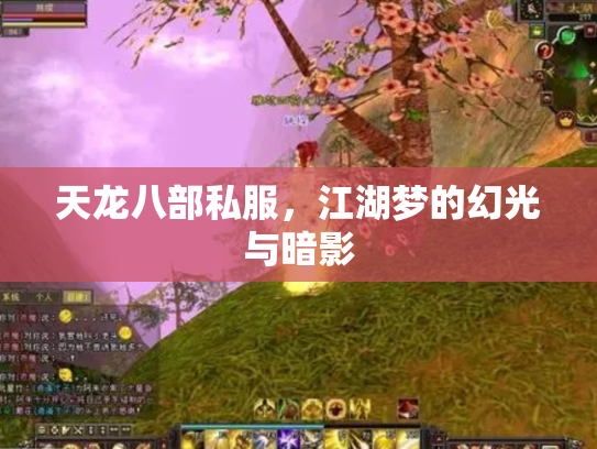 天龙八部私服，江湖梦的幻光与暗影