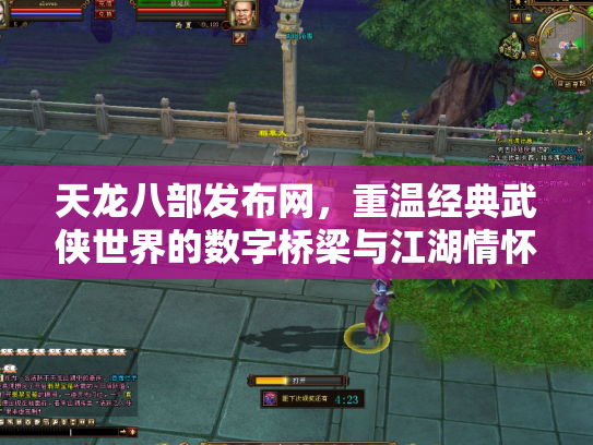 天龙八部发布网，重温经典武侠世界的数字桥梁与江湖情怀