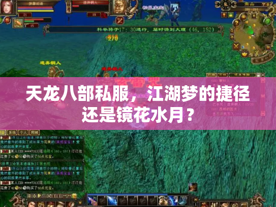 天龙八部私服，江湖梦的捷径还是镜花水月？