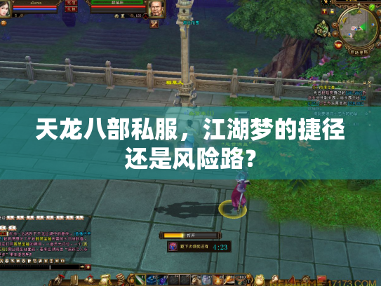 天龙八部私服，江湖梦的捷径还是风险路？