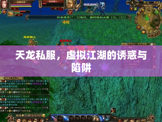 天龙私服，虚拟江湖的诱惑与陷阱