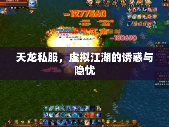 天龙私服，虚拟江湖的诱惑与隐忧
