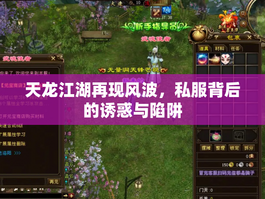 天龙江湖再现风波，私服背后的诱惑与陷阱