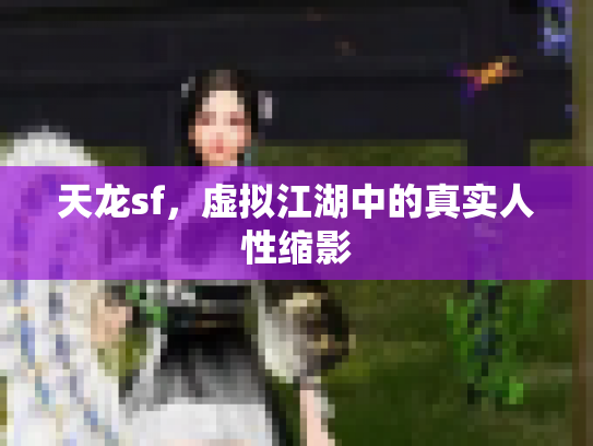 天龙sf，虚拟江湖中的真实人性缩影