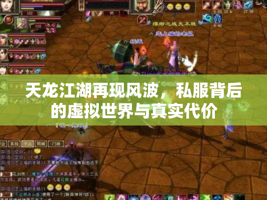 天龙江湖再现风波，私服背后的虚拟世界与真实代价