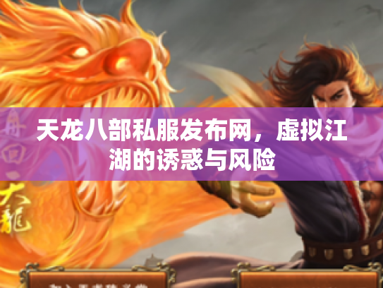 天龙八部私服发布网，虚拟江湖的诱惑与风险