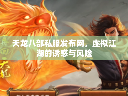 天龙八部私服发布网，虚拟江湖的诱惑与风险