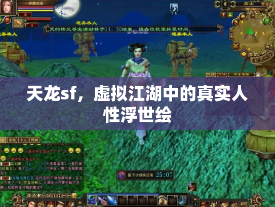 天龙sf，虚拟江湖中的真实人性浮世绘