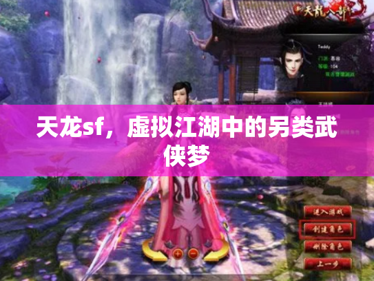 天龙sf，虚拟江湖中的另类武侠梦