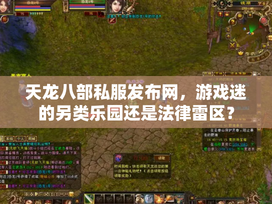 天龙八部私服发布网，游戏迷的另类乐园还是法律雷区？