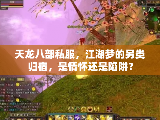 天龙八部私服，江湖梦的另类归宿，是情怀还是陷阱？