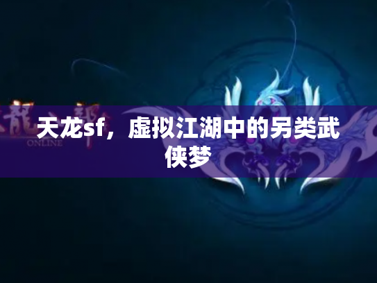 天龙sf，虚拟江湖中的另类武侠梦