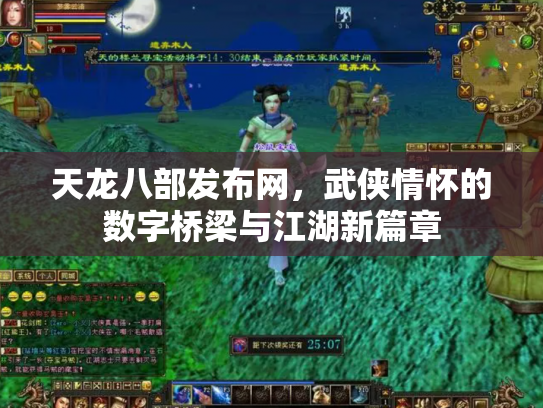 天龙八部发布网，武侠情怀的数字桥梁与江湖新篇章