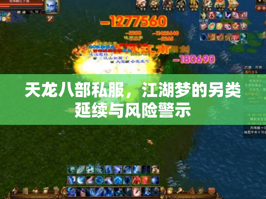 天龙八部私服，江湖梦的另类延续与风险警示