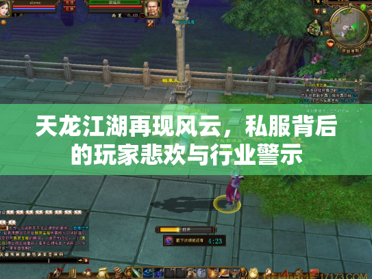 天龙江湖再现风云，私服背后的玩家悲欢与行业警示