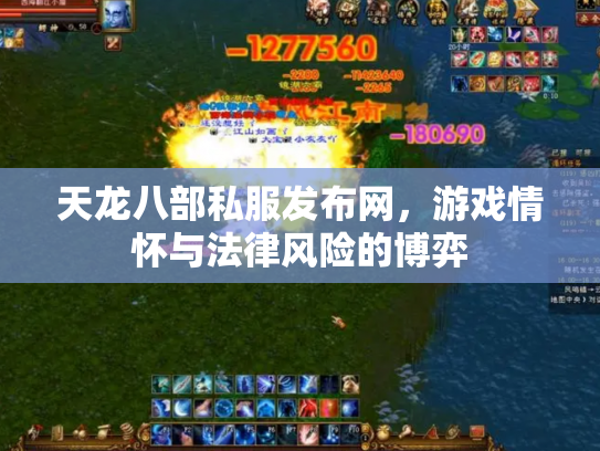 天龙八部私服发布网，游戏情怀与法律风险的博弈