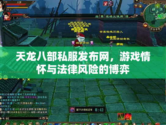 天龙八部私服发布网，游戏情怀与法律风险的博弈