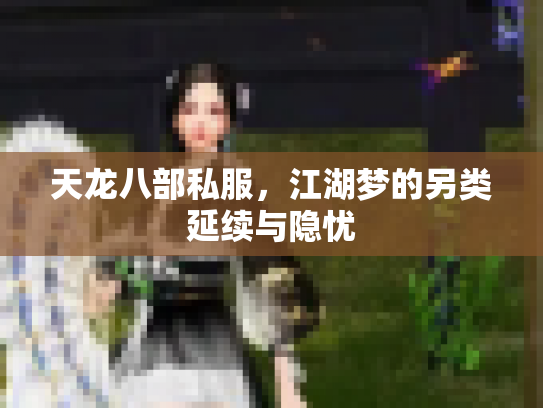 天龙八部私服，江湖梦的另类延续与隐忧